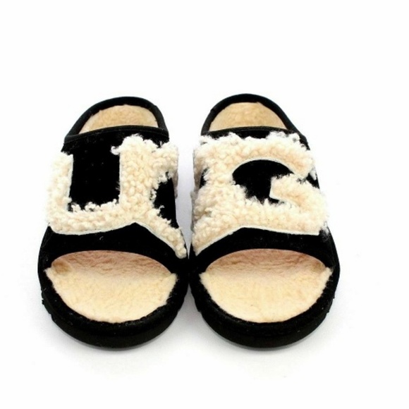 UGG Slide Slippers Sheepskin Women's 5 NEW IN BOX - Picture 2 of 5